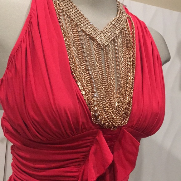 BCBGMAXAZRIA SOCIALITE Collection Bronze Necklace - Picture 2 of 10